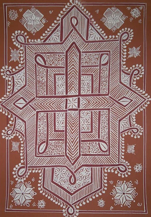 Sacred Tradition: Mandana Artwork by Vidya Soni Thumbnail
