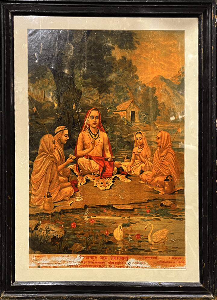 Sage Shankaracharya, Oleograph by Raja Ravi Varma Thumbnail