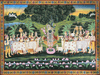 Buy Sandhya Aarti in Pichwai by Naveen Soni