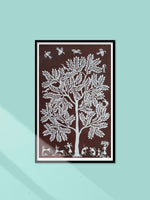 Shop Scene of Harmony In Warli By Dilip Bahotha