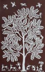 Buy Scene of Harmony In Warli By Dilip Bahotha