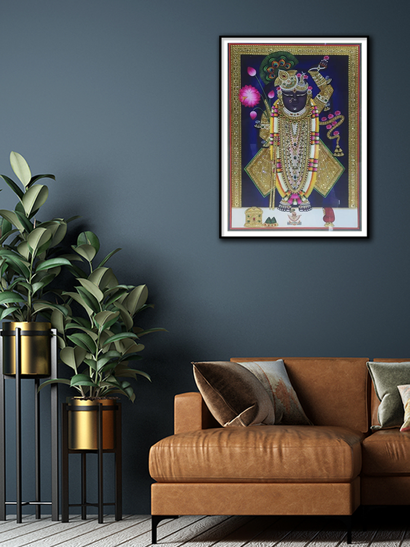 Shrinathji: Pichwai painting for sale