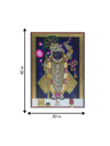 Serene Grace of Lord Shrinathji: Pichwai painting by Jayesh Sharma