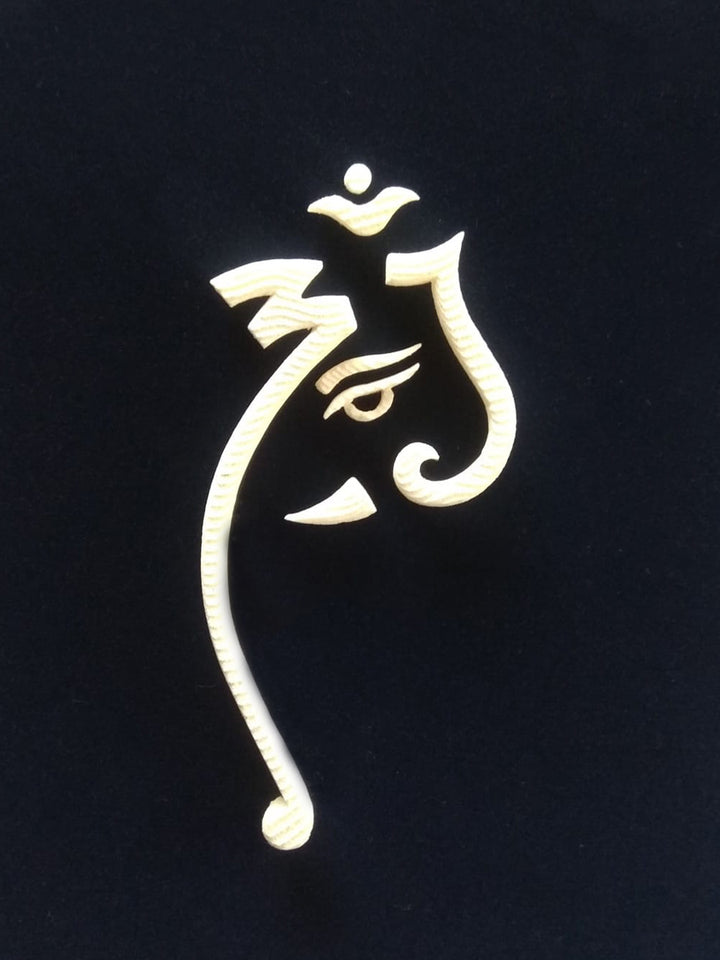 Serene Visage – Lord Ganesh through Foam Art, Sea foam Art by Harsh Verdhan Chhajed Thumbnail