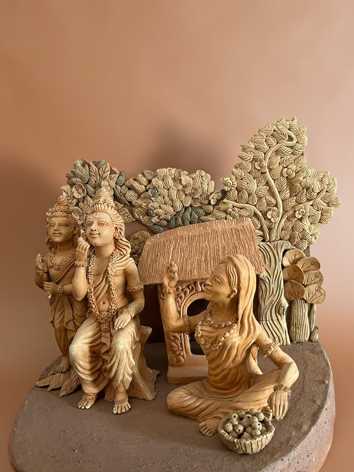 Shabari ke Ber: Terracotta art by Dolon Kundu Thumbnail