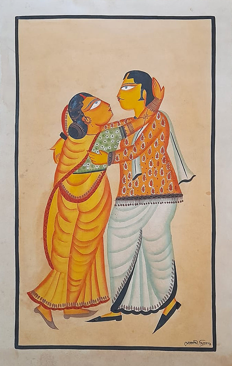 Shades of Love: Vibrant Embrace by Sonali Chitrakar