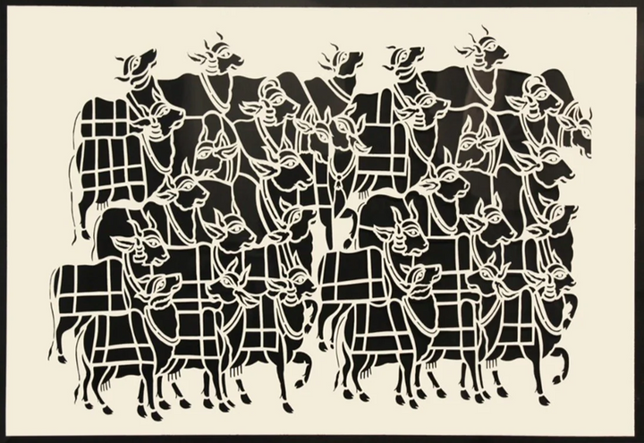 Shades of Reverence: Ashutosh Verma’s Sanjhi Artistry Thumbnail