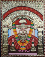 Shakti, Tanjore Painting by Sanjay Tandekar