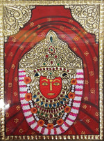 Shakti, Tanjore Painting by Sanjay Tandekar