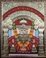 Shakti, Tanjore Painting by Sanjay Tandekar