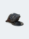 Shop Shanku Candle Light Holder in Black Pottery by Ramjatan Prajapati 