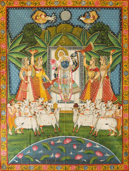 Sharad Purnima: A Divine Evening in Pichwai by Dinesh Soni Thumbnail