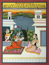 Shri Raag Ki Ragini - Dhanashri, Kishangarh Art by Shehzaad Ali Sherani