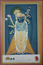 Yoga Maya, Pichwai Painting by Mohan Prajapati
