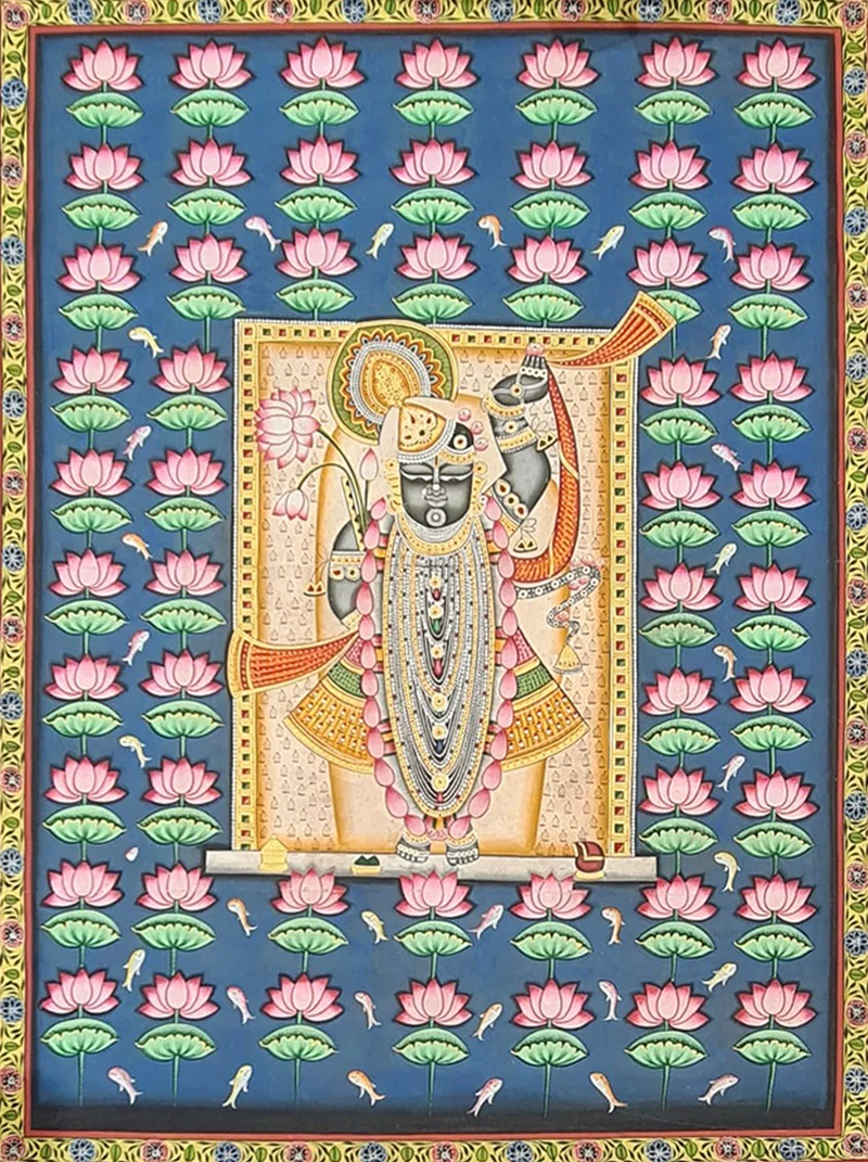 Buy Shrinathji Pichwai Painting by Dinesh Soni