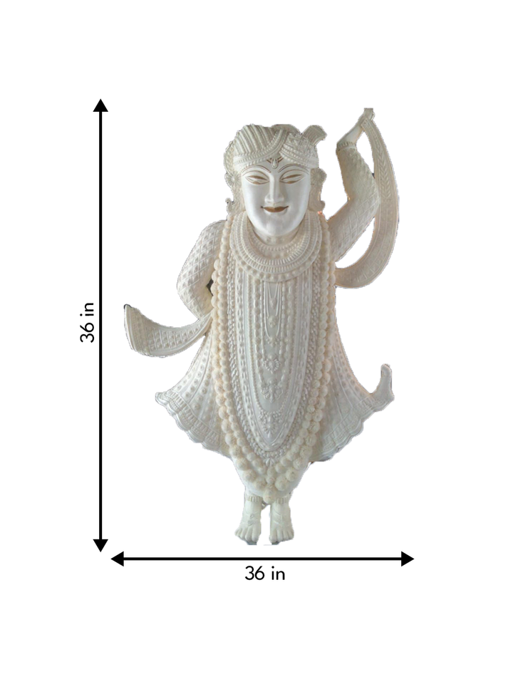 Shrinathji in Sholapith By Sunil Haldar Thumbnail