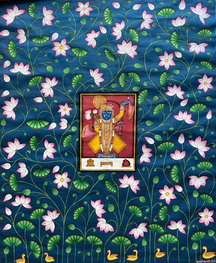 Shrinathji in Pichwai by Naveen Soni Thumbnail