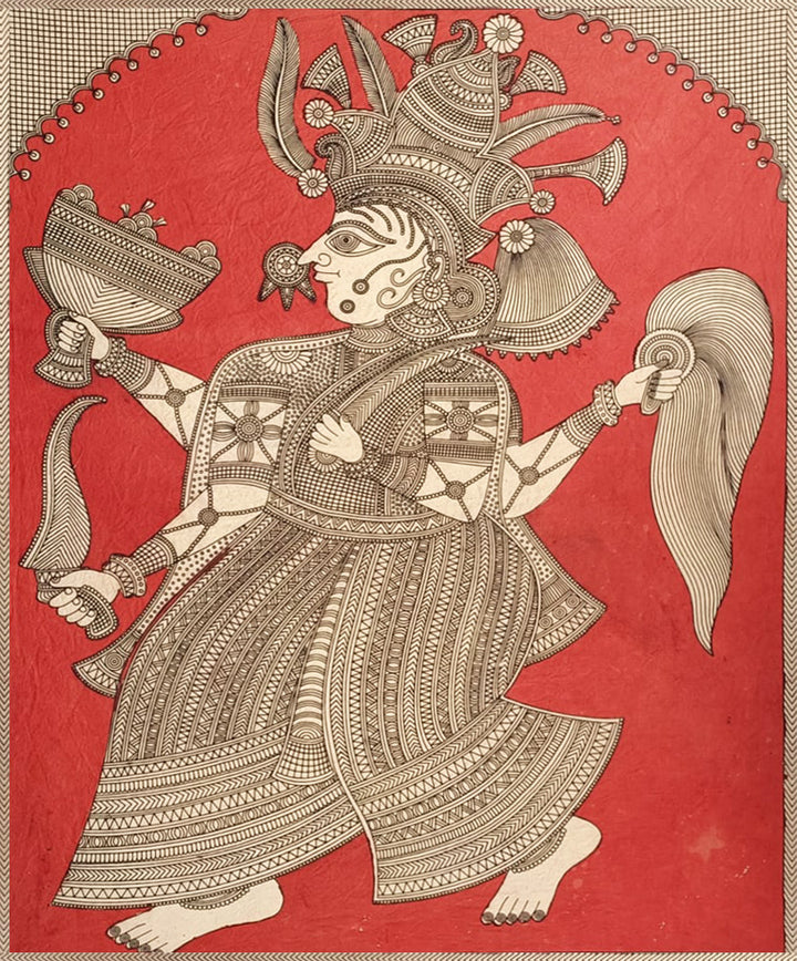 Sikotar Mata Mata Ni Pachedi By Dilip Chitara For Home Decor Thumbnail