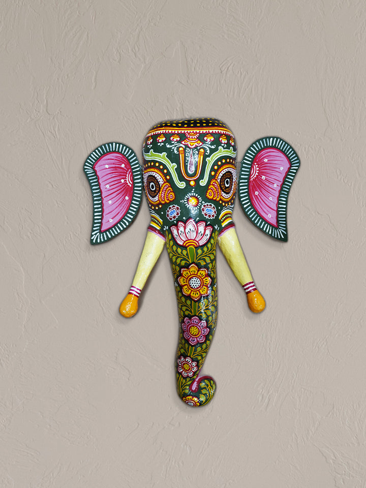 Spirited Majesty: The Elephant Face by Keshab Maharana Thumbnail