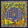 Buy Splendor plumage Majesty in Madhubani, Madhubani Painting by Ambika Devi