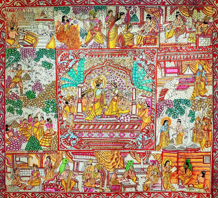 Sri Venkateshwara Kalyanam in Leather Puppetry by Shinde Chandu Thumbnail