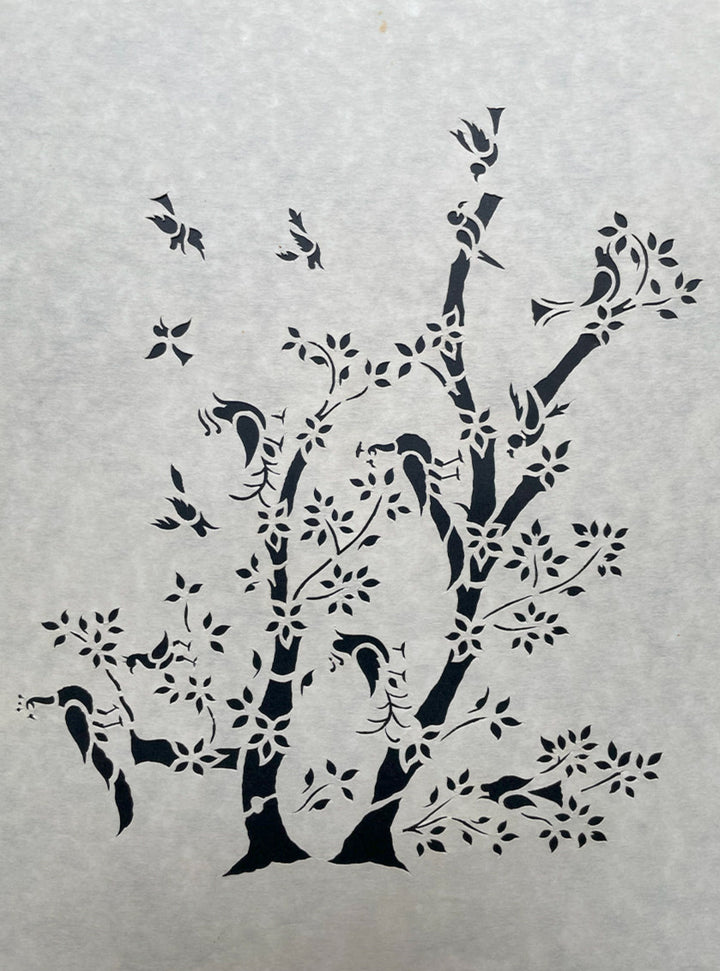 Story of a Tree, Sanjhi Artwork By Ashutosh Verma Thumbnail