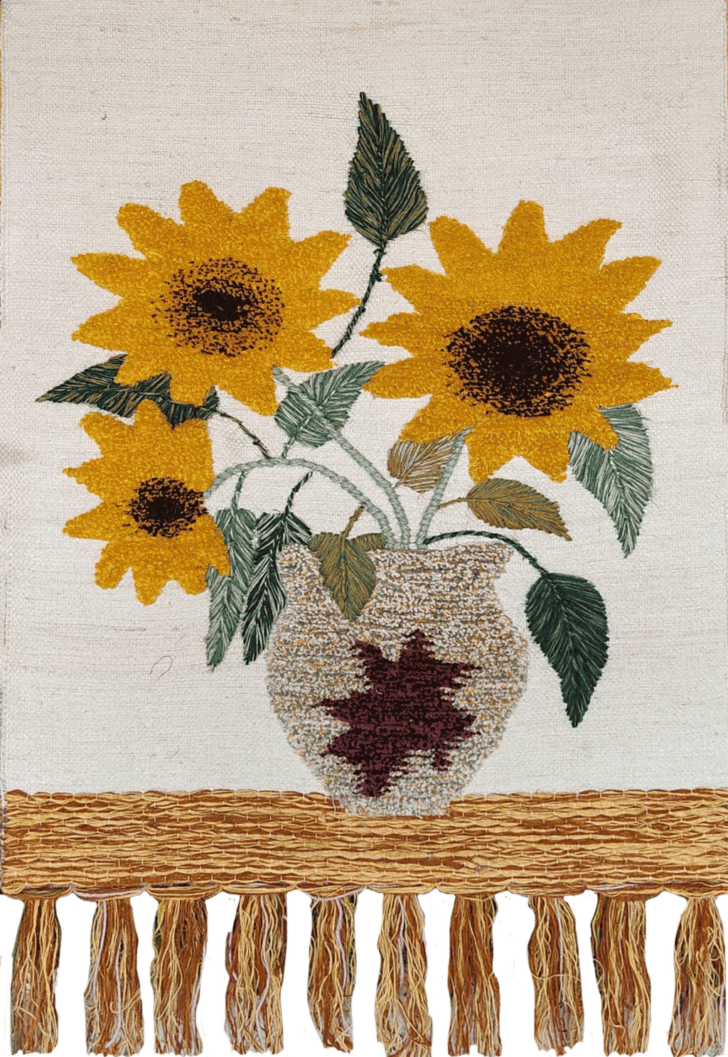 Buy Sunflower in Ghazipur Wall Hanging by Md. Matim