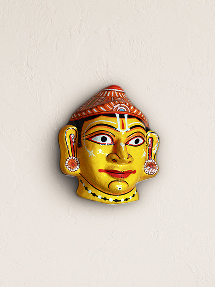Sunlit Splendor: The face of Laxman Paper Mache by Keshab Maharana Thumbnail