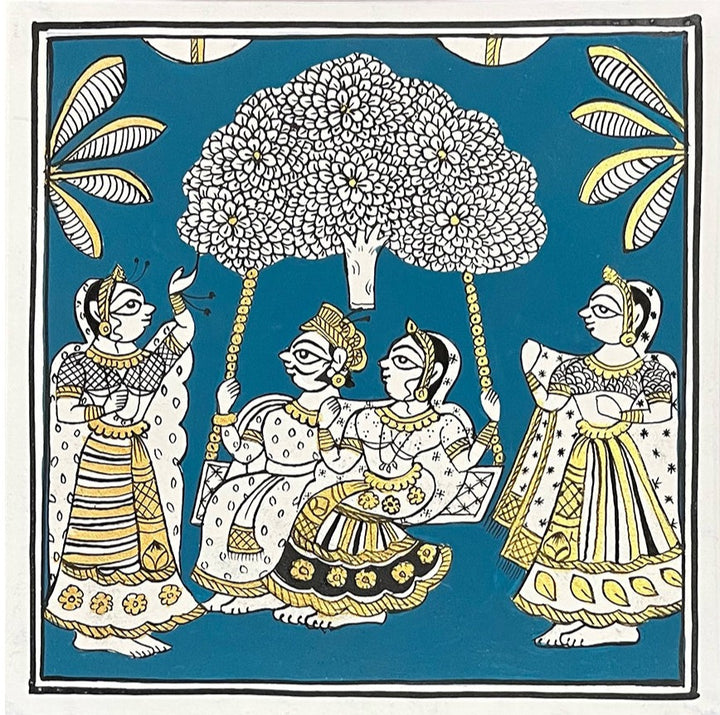 Swaying in Splendor: Melodic Portrait of King and Queen by Kalyan Joshi Thumbnail