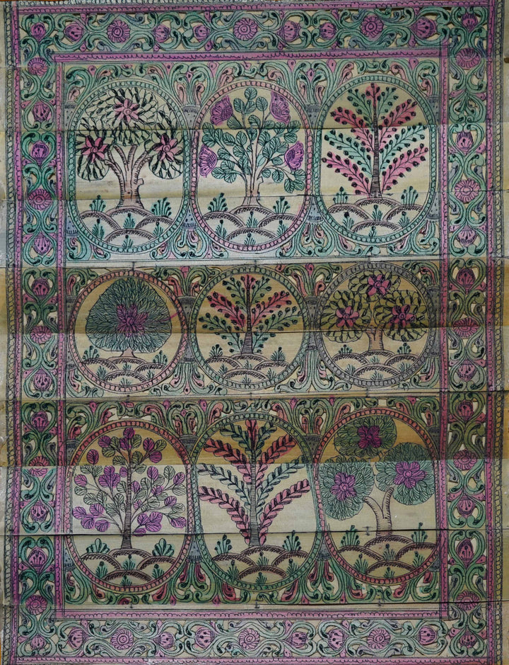Symphony of Arboreal Diversity: A Rich Tapestry of Talapatra Artistry by Apindra Swain Thumbnail