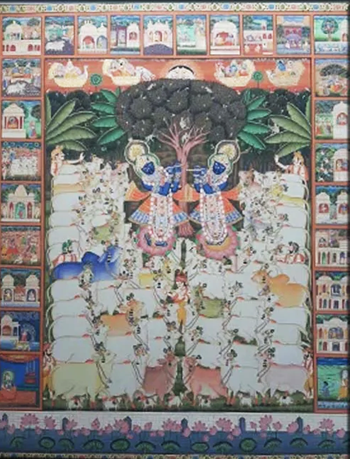 Gopashtami: Symphony of Devotion in Pichwai by Shehzaad Ali Sherani Thumbnail