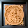 Buy Radha Krishna artwork in Terracotta by Dolon Kundu