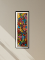  Santhal Tribal Pattachitra by Manoranjan Chitrakar for sale