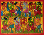 Buy tribal dance: Santhal-Tribal Pattachitra