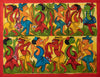 Illustration of tribal dance: Santhal-Tribal Pattachitra by Manoranjan Chitrakar