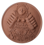 Maa Kali in Terracotta by Dolon Kundu