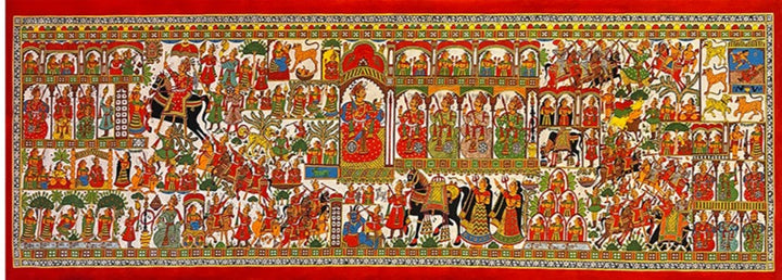 Tales of Pabuji: A Tapestry of Phad Art by Kalyan Joshi Thumbnail