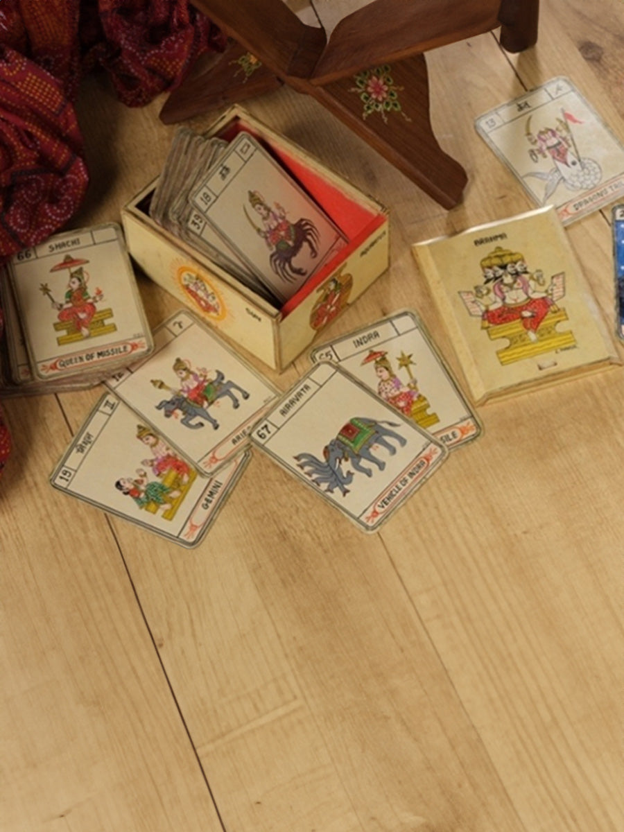 Tarot Cards 78 card by Sawant Bhonsle for sale