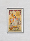 Temptations of the Kitchen: A Kalighat Painting of Culinary Delights 