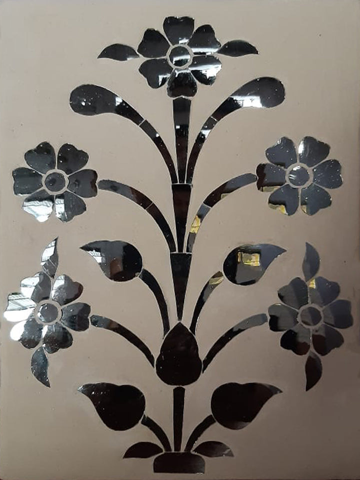 The Dance of Petals: A Thikri Glasswork of Flower by Happy Kumawat Thumbnail