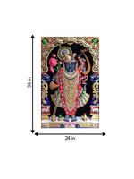 The Delightful Grace of Shrinathji: Pichwai Painting by Jayesh Sharma