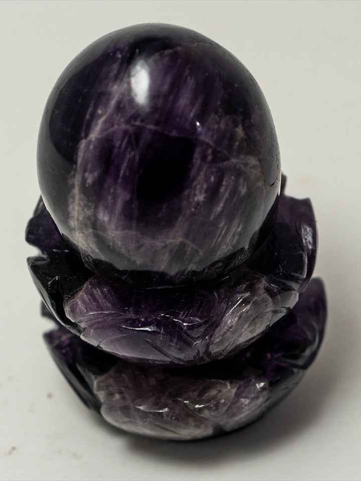 The Divine Amethyst: Lotus Lingam of Spiritual Awakening by Prithvi Kumawat Thumbnail