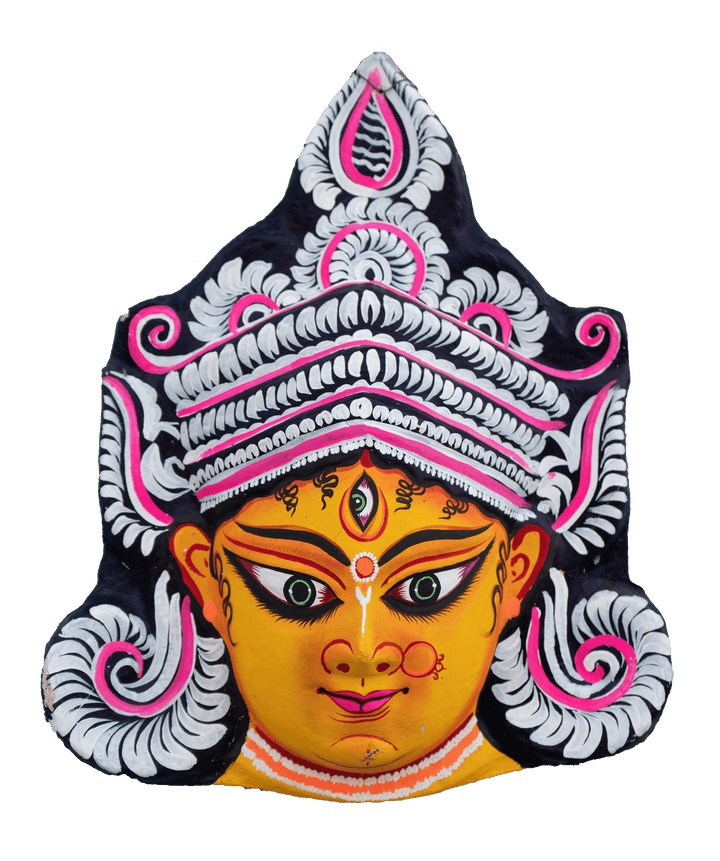 The Divine Power of Maa Durga: Chhau Mask by Dharmendra Sutradhar Thumbnail
