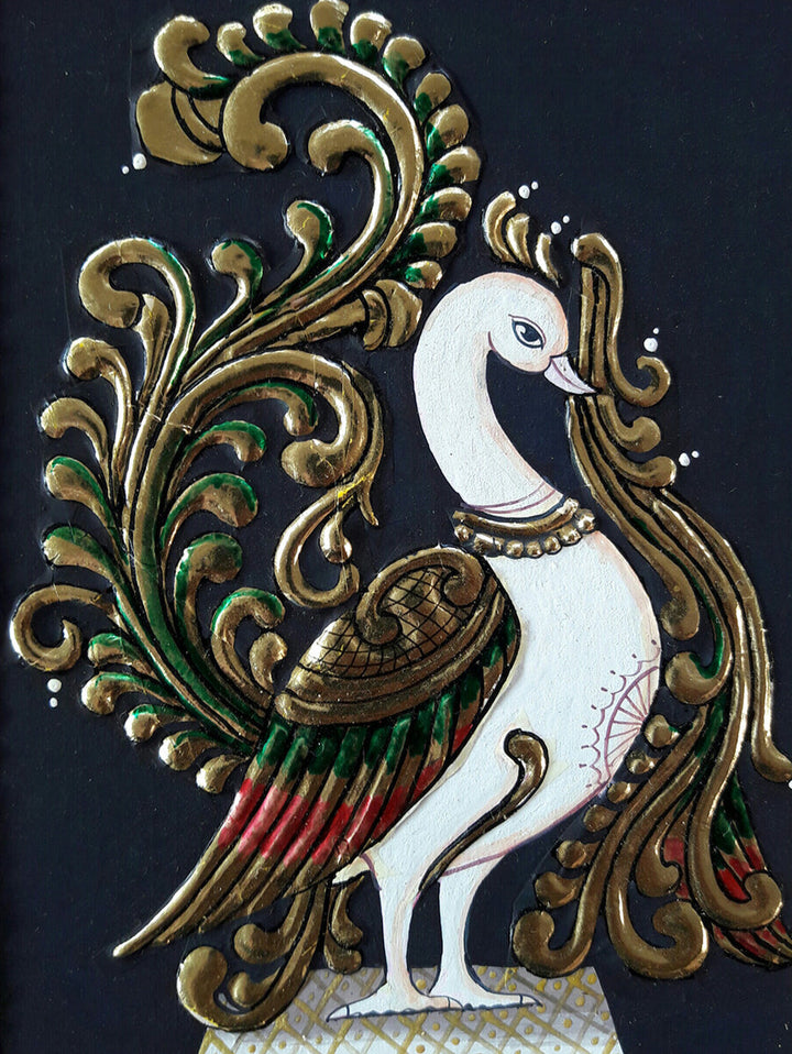 The Duck, Tanjore Art by Sanjay Tandekar Thumbnail
