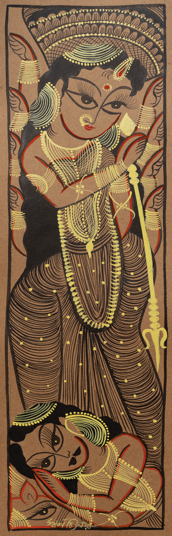 The Eternal Motherhood: Bengal Pattachitra by Swarna Chitrakar Thumbnail