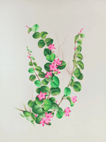 Buy The Flower Illustration in Miniature Painting by Mohan Prajapati