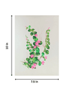 The Flower Illustration in Miniature Painting for sale