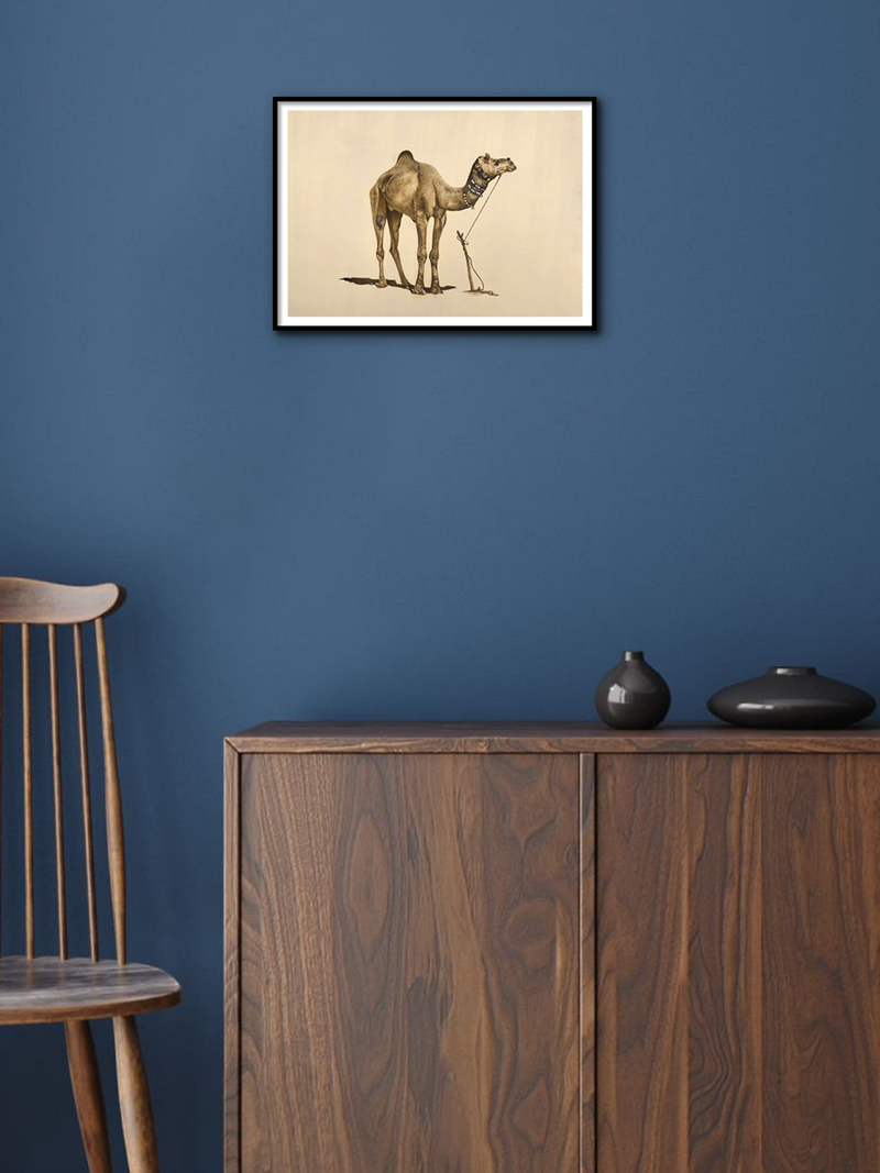 The Iconic Camel in Miniature Painting by Mohan Prajapati