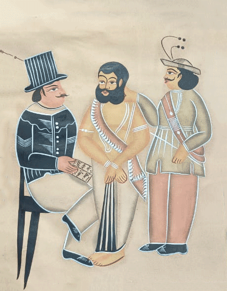 The Mahant’s Conviction in Kalighat by Hasir Chitrakar Thumbnail