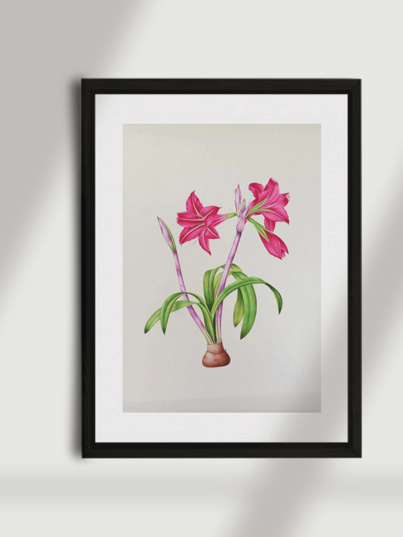 Shop The Majestic Flowers in Miniature Painting by Mohan Prajapati